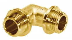 ALVA ACMS3094.1/2 ALVA Winkel Fig.6-3094 1/2" AG/AG 90°, Messing  Verpackungseinheit:1ST