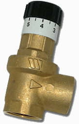 ALVA ALHKDDUV ALVA Diff.Druck-Überströmventil 3/4"  Verpackungseinheit:1ST