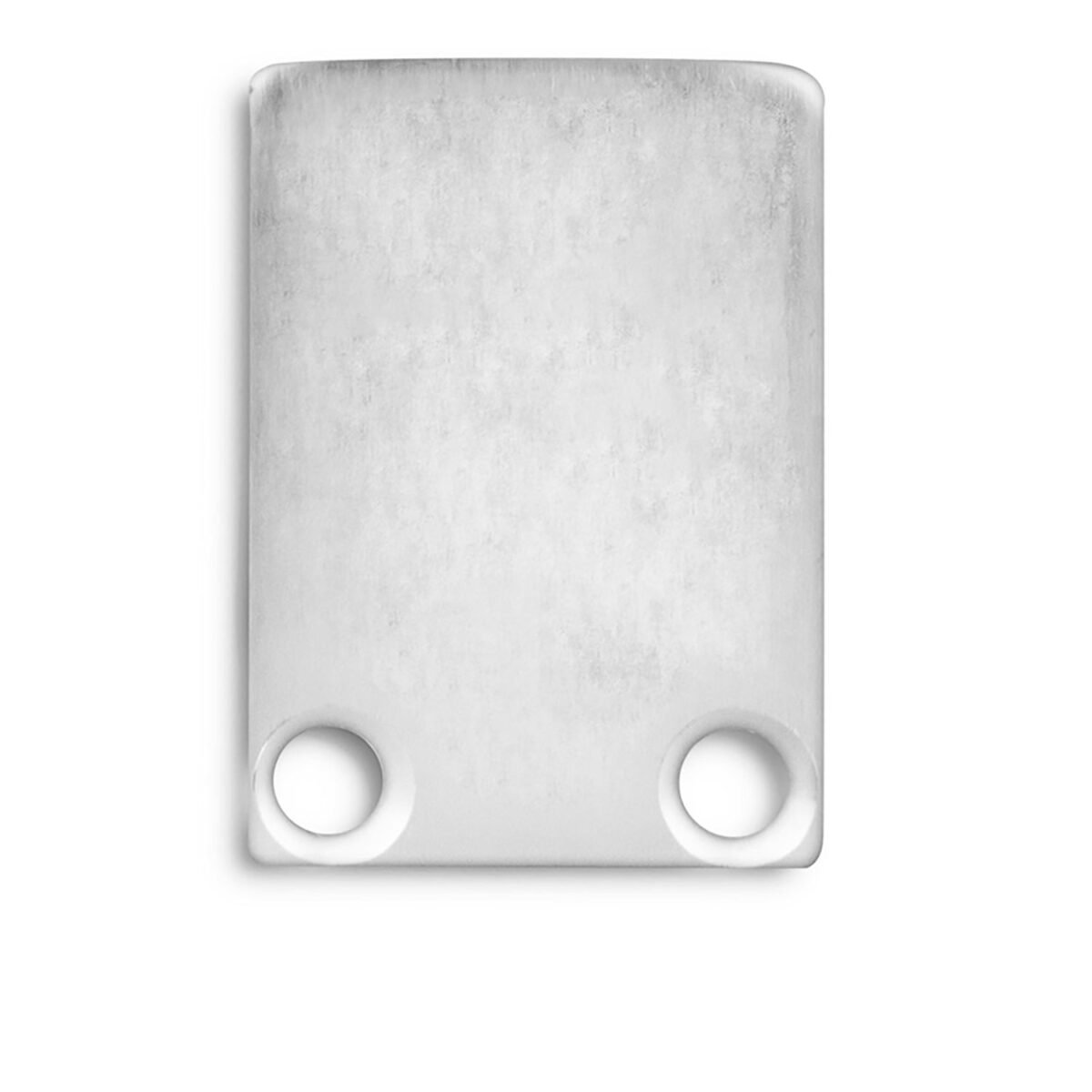 ISOLED 112833 Endkappe EC6 Aluminium für SURF12 mit TUNNEL, 2 STK, inkl. Schrauben - Image 1