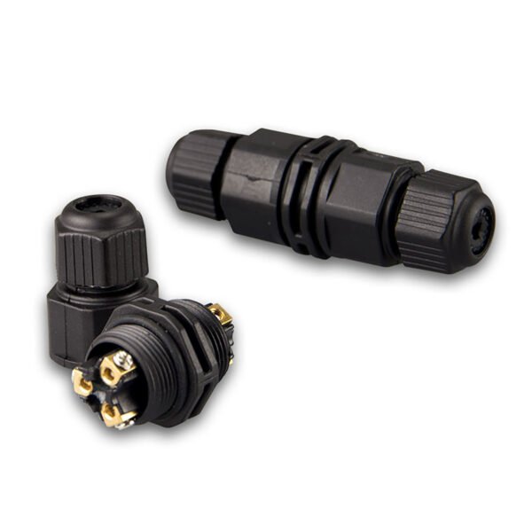 ISOLED 112973 Kabelverbinder IP67, Würgenippel + Schraubklemmen 2x3polig