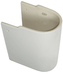 ALVA AQKEBEHSHWB ALVA Bela Halbsäule für Handwaschbecken, Weiß  Verpackungseinheit:1ST
