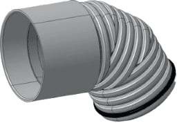 ALVA GPB50030 ALVA G+Pipe Bogen DN/ID 500 30 Grad Muffe o. Dicht. Spitzende m. Dicht.  Verpackungseinheit:1ST