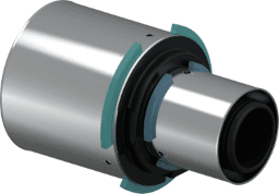 UPONOR 1032883 Uponor S-Press Verbund Kupplung red. PPSU 63-40  Verpackungseinheit:1ST