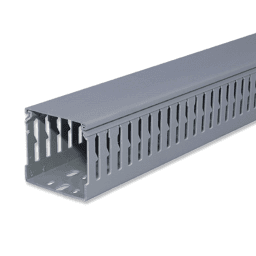 GGK N1685 Verdrahtungskanal 40x40 (H x B) PVC steingrau RAL 7030 VK SPECIAL 40X40 Verpackungseinheit:2M