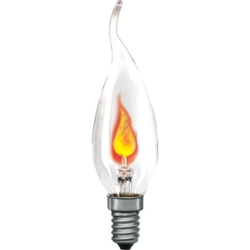 Paulmann 53003 Glühlampe Cosy Flackerkerze 3 Watt E14 Klar Verpackungseinheit:1ST