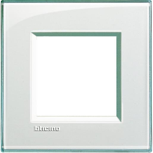 Bticino LNA4802KA Light Rahmen AQUAMARIN 2-mod Verpackungseinheit:1ST