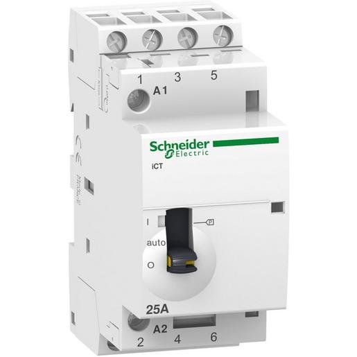 Schneider Electric A9C21834 Installationsschütz iCT 25A 4S 220/240V 50Hz MO Verpackungseinheit:1ST