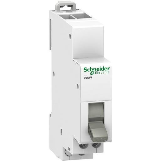 Schneider Electric A9E18070 Wechselschalter iSSW 1W 20A 250VAC 2 Positionen Verpackungseinheit:1ST