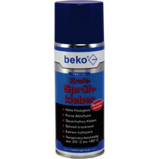 BekoGroup 260 1 400 TecLine Kraft-Sprühkleber 400 ml Düse verstellbar Verpackungseinheit:1ST