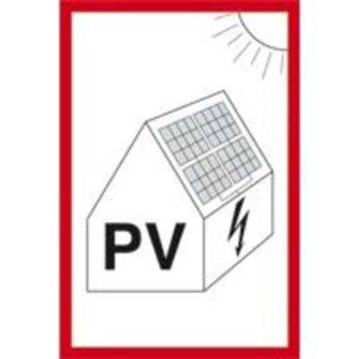 Hein Industrieschilder HEIN_179280 Hinweisschild Photovoltaikanlage VDE 100-712 Kunststoff 300 x 200 mm Verpackungseinheit:1ST