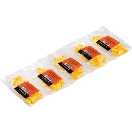 Weidmüller 0252711726 CableLine Kabelmarkierungssystem 3 - 5 mm / 6 x 4,2 mm gelb Buchstabe A1 Verpackungseinheit:100ST