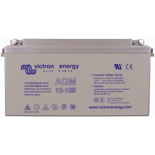 Victron Energy BAT412151084 AGM Deep Cycle Batterie 12 V 165 Ah Verpackungseinheit:1ST