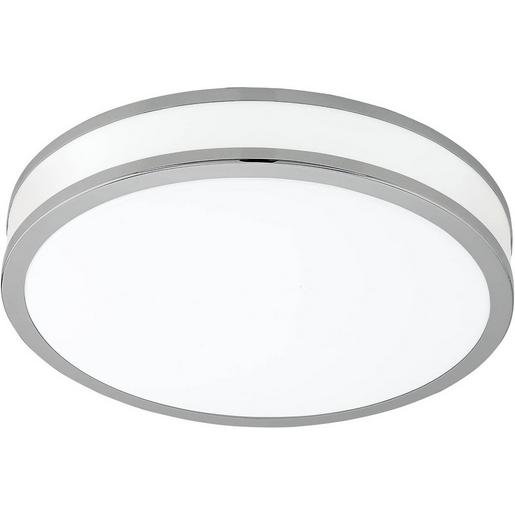 Eglo 95682 Deckenleuchte PALERMO 2 18W LED Ø 290 3000K weiß/chrom Verpackungseinheit:1ST