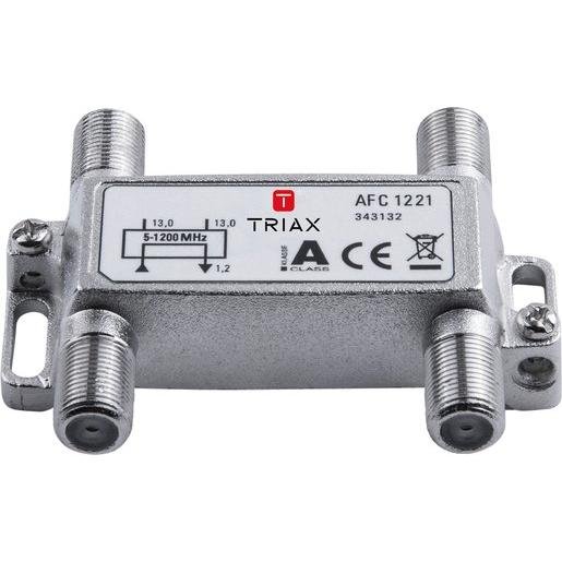 Triax 343132 Abzweiger 2-fach 13dB 1,2 GHz Verpackungseinheit:1ST