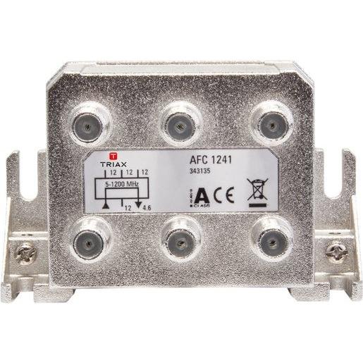 Triax 343135 Sat Abzweiger 4-fach 12dB 1,2 GHz Verpackungseinheit:1ST