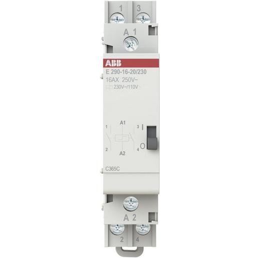 ABB 2TAZ312000R2012 Stromstoßschalter Spule 230 VAC/ 110 VDC 16 A 2 NO Verpackungseinheit:1ST