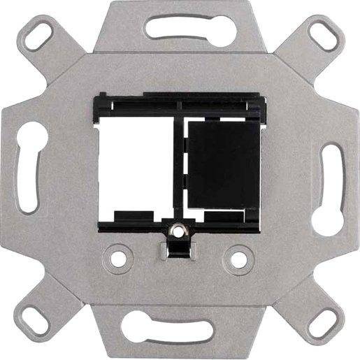Merten MEG4580-0001 UP-Montageadapter für Keystone-Module 2-fach schwarz Verpackungseinheit:1ST