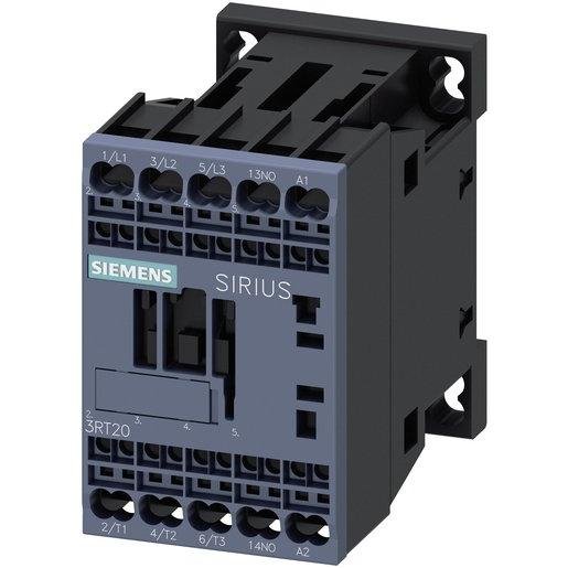 Siemens 3RT2018-2AP01 Schütz mit Federzuganschluss 3-polig Baugröße S00 AC 230 V 50/60Hz Verpackungseinheit:1ST