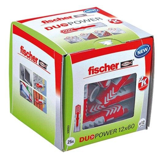 Fischer 538253 DUOPOWER Dübel 12x60 Verpackungseinheit:25ST