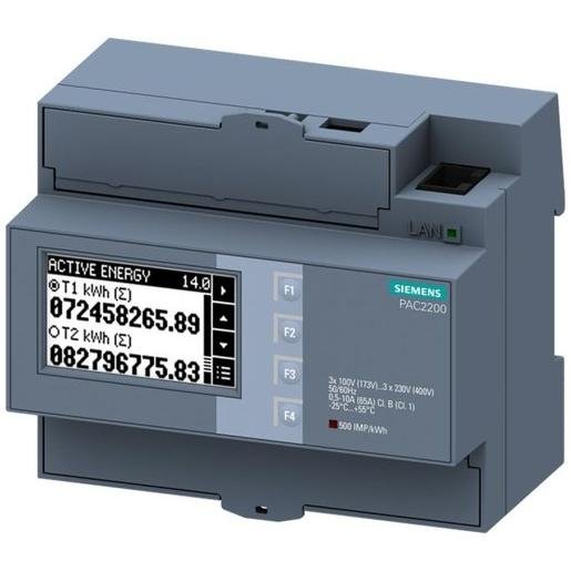Siemens 7KM2200-2EA40-1CA1 Energiezähler 230/400 V 65 A M-Bus Direktmessung Verpackungseinheit:1ST