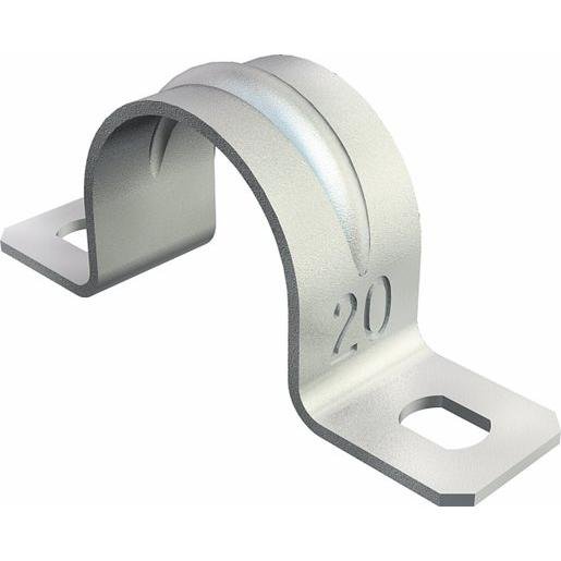 OBO 1018078 Befestigungsschelle zweilappig 7mm St G Verpackungseinheit:100ST