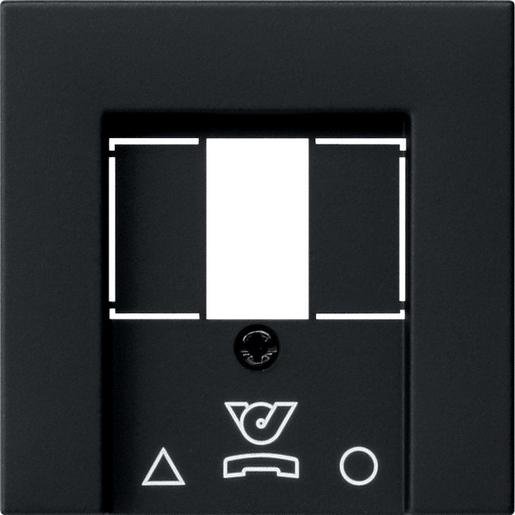 Gira 0260005 Abd. TDO-Anschlussdose System 55 Schwarz m Verpackungseinheit:1ST