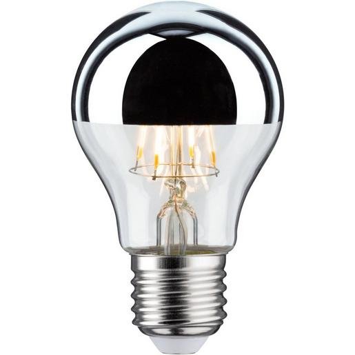 Paulmann 28669 LED AGL Kopfspiegellampe 580lm E27 2700K 4,8W 230V silber Verpackungseinheit:1ST