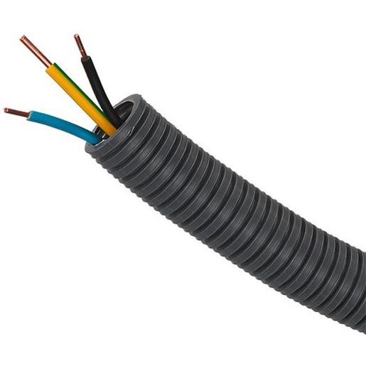 Pipelife 1210031114 PX 20 vorverdrahtet mit Ye 3x2,5 gn/ge+bl+sw 100m Bund Verpackungseinheit:100M