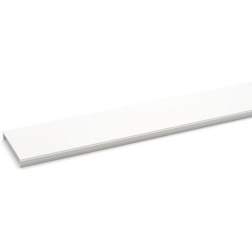 Rehau 6132735 Brüstungskanal PVC SIGNA BASE Oberteil 80 RAL 9001 Verpackungseinheit:2M