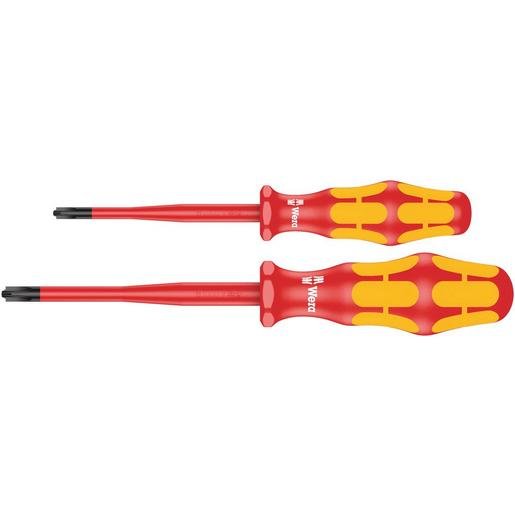 Wera 05006470001 165 iS PZ/S # 1 + 2 Schraubendrehersatz Kraftform Plus Serie 100. Mit reduzierte Verpackungseinheit:1ST