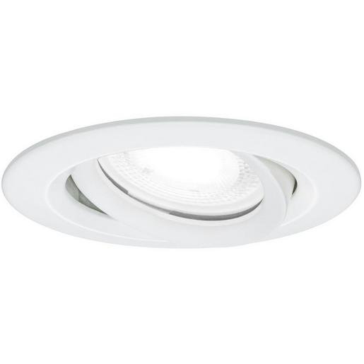Paulmann 93672 Einbaustrahler Nova Plus IP65 rund 1x6W GU10 51mm weiß-matt Verpackungseinheit:1ST