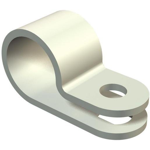 OBO 2222086 Befestigungsschelle 8mm PA lichtgrau RAL 7035 Verpackungseinheit:100ST