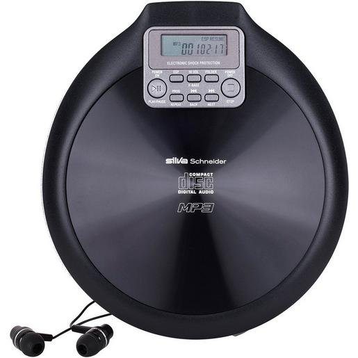 Silva Schneider 251004 Portable CD Player mit MP3 Playback MCD 50 Verpackungseinheit:1ST