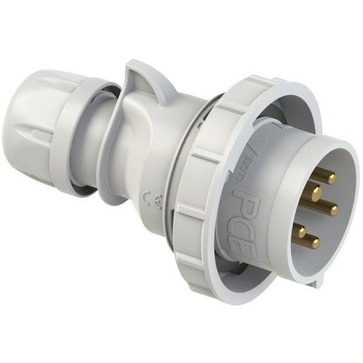 PCE 0252-1 CEE-Stecker 32A 5p 1h IP67 SHARK Verpackungseinheit:1ST