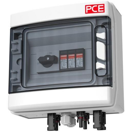 PCE 090PV033 PV-BOX SOL-LINE DC1-TS-MC-TYP1+2 IP65 Verpackungseinheit:1ST