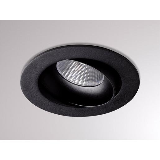 Molto Luce 308-30019600 KALIO ROUND R Einbaustrahler schwarz LED 8W 3000K Verpackungseinheit:1ST