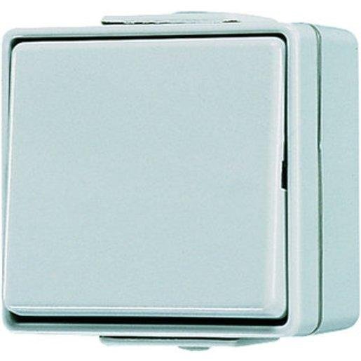 Jung 606W Wippschalter 10 AX 250 V ~ Universal Aus-Wechsel Verpackungseinheit:1ST