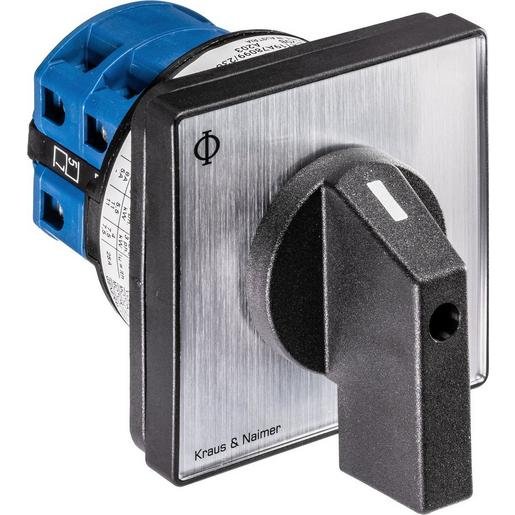 Kraus & Naimer 70006280 Stern-Dreieckschalter 1 Drehrichtung 4-Lochbefestigung Verpackungseinheit:1ST