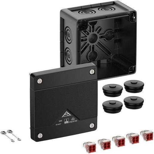 Spelsberg S40402001 Abzweigkasten IP66/IP67 max. 4² IK09 SK II Ui 400V AC Ui 400V DC DLG DNV VDE Verpackungseinheit:1ST