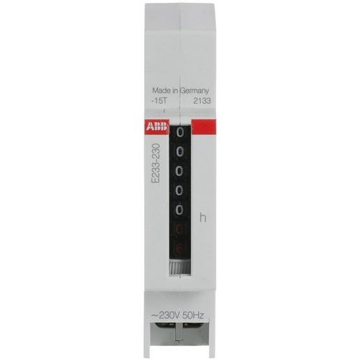 ABB 2CDE100000R1601 Betriebsstundenzähler 230V,50Hz Verpackungseinheit:1ST