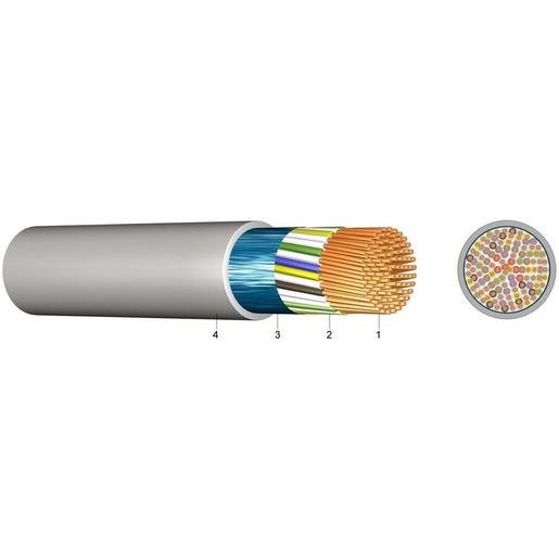 Kabel & Leitungen J-Y(ST)Y     1X2X0,8 Fernmeldekabel J-Y(ST)Y 1X2x0,8 - 500m Trommel Verpackungseinheit:500M