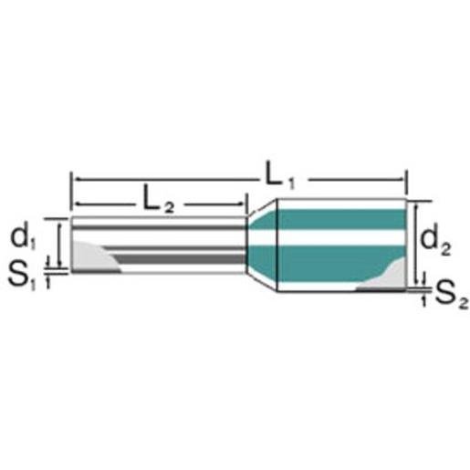 Weidmüller 9005850000 Aderendhülse H2,5/14D BL BD GSP Verpackungseinheit:3000ST