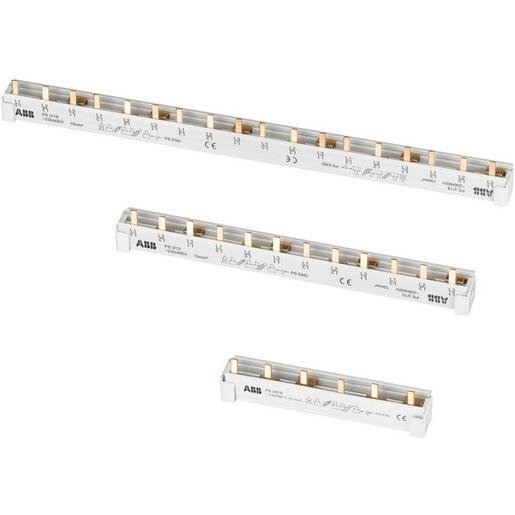 ABB 2CDL240101R1058 PS4/58N Phasenschiene 4Ph.,58Pins,10qmm Verpackungseinheit:1ST