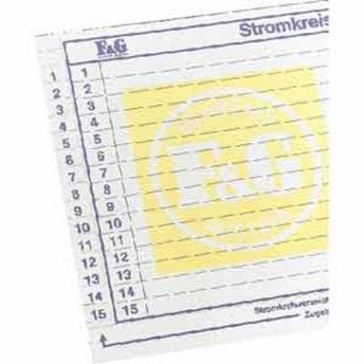Eaton 138103900 Stromkreisverzeichnis 30 Kreise Größe 2 Verpackungseinheit:1ST