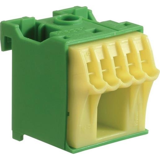 Hager KN06E QC PE-Klemme 6 Klemmstellen KN06E Verpackungseinheit:1ST