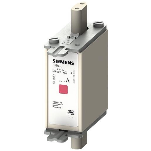 Siemens 3NA7824 NH-Sicherungseinsatz Gr.000 80A AC500V/DC250V Verpackungseinheit:1ST