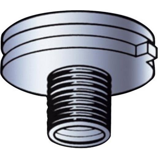 Molto Luce 208-19130571 NOA Zubehör Alunippel für Adapter beweglich M10x1,XTSA 57/12-9 Verpackungseinheit:1ST