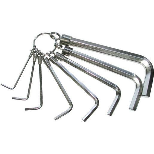 Haupa 100640 Sechskantstiftschlüsselsatz 8-teilig 2,5 mm bis 10 mm Verpackungseinheit:1ST