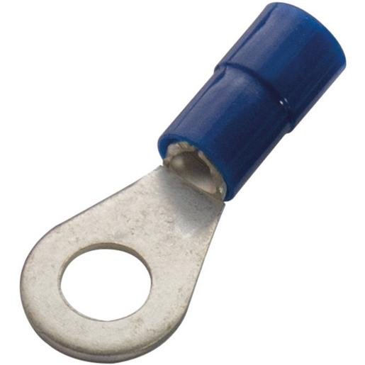 Haupa 260267 Ringkabelschuh isoliert 1,5 - 2,5 mm² M3 PVC blau DIN 46237 Verpackungseinheit:100ST