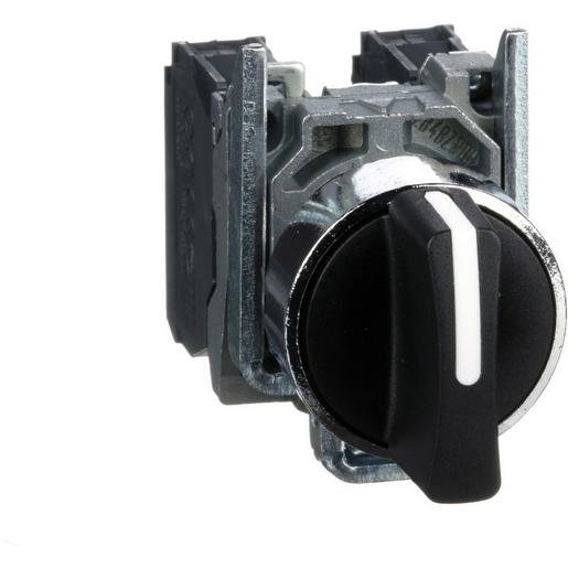 Schneider Electric XB4BD33 Wahlschalter 3 Stellungen rastend SW Knebel XB4BD33 Verpackungseinheit:1ST